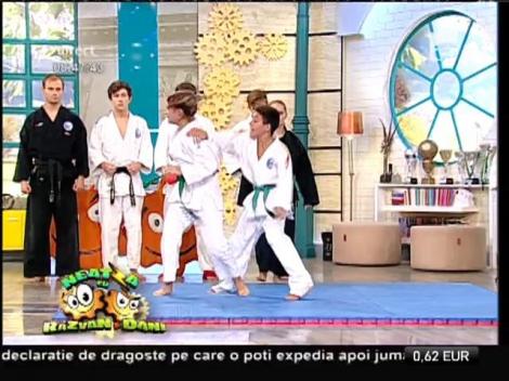 Demonstrație de Ju Jitsu la "Neatza"