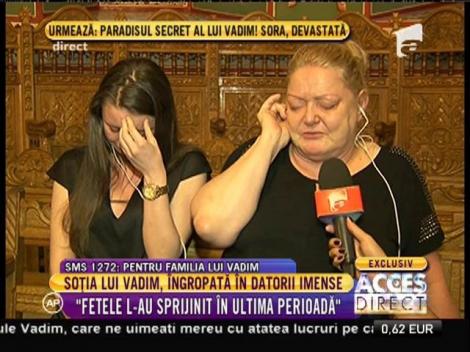 Corneliu Vadim Tudor, icoană pentru fiicele sale