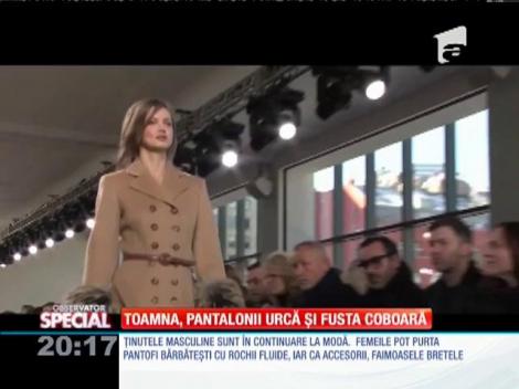 SPECIAL! Toamna, pantalonii urcă şi fusta coboară