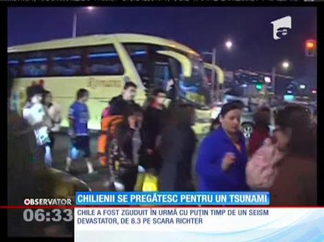 Un seism de 8.3 pe scara Richter a zguduit statul Chile. Alertă de tsunami!