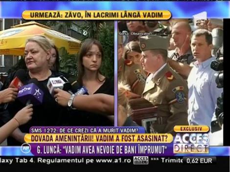 Transfigurată de durere, Doina, soția lui Corneliu Vadim Tudor