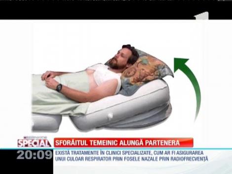 SPECIAL! Sforăitul temenic alungă partenera