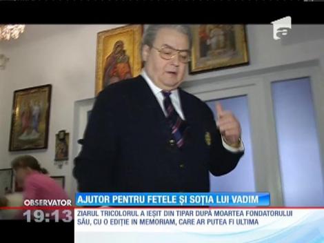 Ajutor pentru fetele şi soţia lui Corneliu Vadim Tudor