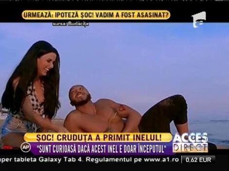 Şoc! Daniela Crudu a primit inelul: "Sunt curioasă dacă acesta e doar începutul"
