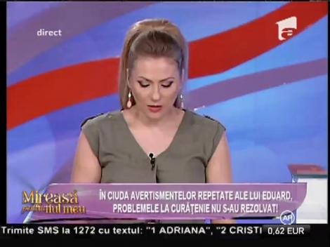 Problemele la curățenie l-au adus pe Eduard la capătul răbdării!