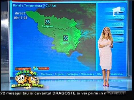 Soarele străluceşte cu putere la mijlocul lunii septembrie! Vremea cu Flavia Mihăşan!