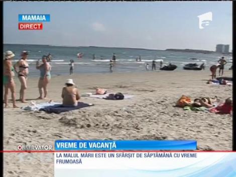 Vreme de vacanță pe litoral. Temperaturile vor urca până la  25 de grade