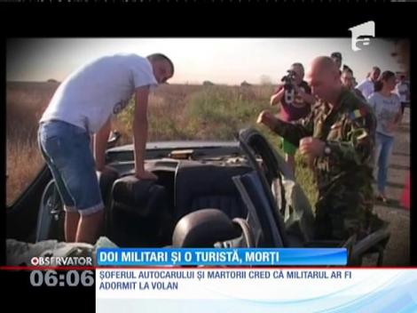 Update / Doi ofiţeri din armată română au murit pe o şosea din Constanţa!
