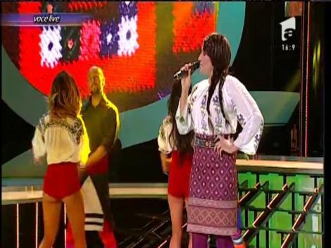 Travesti pe folclor, surpriza serii! Nadir impresionează prin interpretarea piesei "Mândruliță-s pe plăcere"