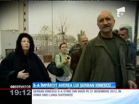 Averea actorului Şerban Ionescu, împărţită conform testamentului