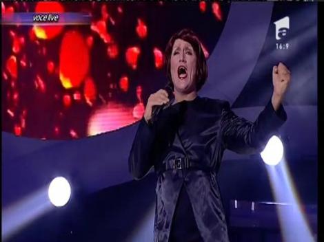 Cezar Ouatu se transformă în Dida Drăgan - "Nu pleca"