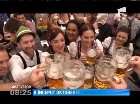 A început Oktoberfest! În următoarele două săptămâni, berea va curge valuri în Munchen
