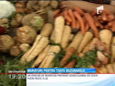 Cum umplem mai eficient şi mai ieftin cămara cu murături