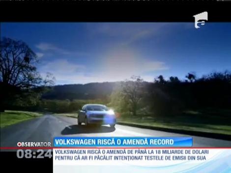 Volkswagen riscă o amendă de aproape 18 miliarde de dolari!