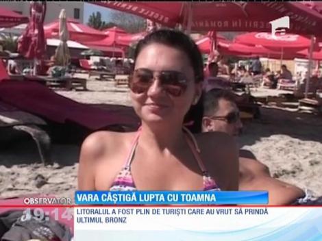 Toamna nu reuşeşte să alunge vara. Termometrele au arătat şi 30 de grade