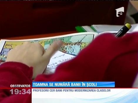 Indiferent de ce spun mai-marii din educaţie, fondul clasei se strânge în continuare în toate şcolile