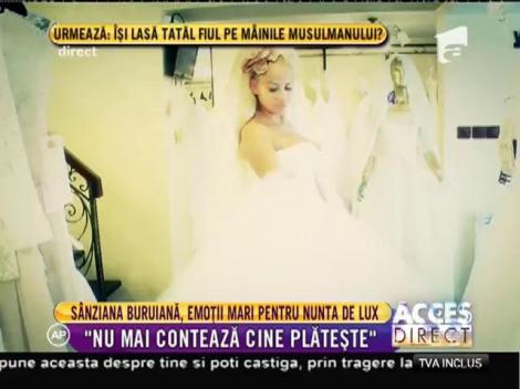 Domnilor, ați pierdut-o și pe ea! Sânziana Buruiană, pe ultima sută de metri cu pregătirile de nuntă! Și-a ales rochia de mireasă