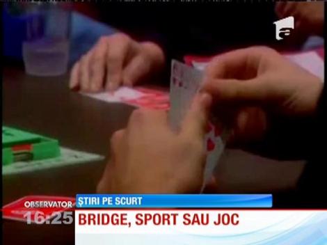 Un judecător din Anglia trebuie să decidă dacă bridge-ul este sport sau joc