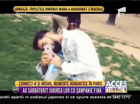 Connect-R și Misha, escapadă romantică la Paris! Au sărbătorit un an de la căsătorie în orașul îndrăgostiților