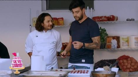 CRBL şi Speak au luat lecţii în bucătărie de la Chef Florin Dumitrescu