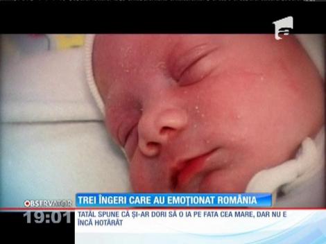O mamă şi-a abandonat în maternintate triplelete