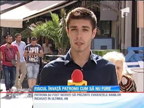Fiscul învaţă patronii români cum să nu fure statul