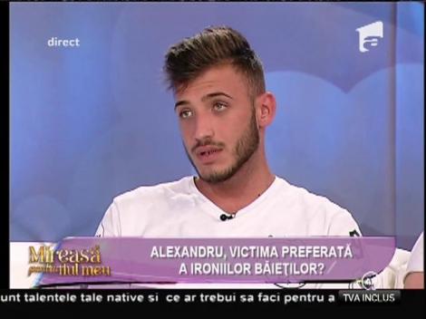 Alexandru, supus de Robert unui tir cumplit de ironii!