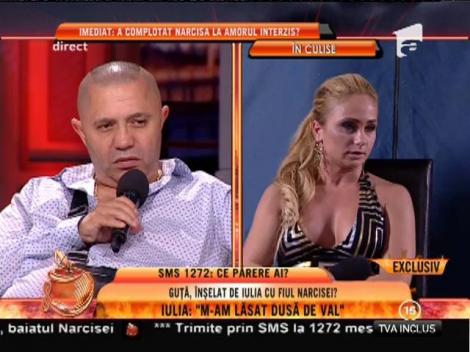 Iulia: "Am căzut în capcana Narcisei. O să lupt până la capăt pentru Guţă"