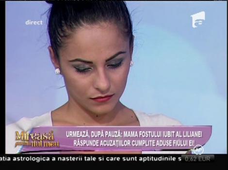 Liliana: ”Mama fostului meu iubit știa că el m-a agresat”