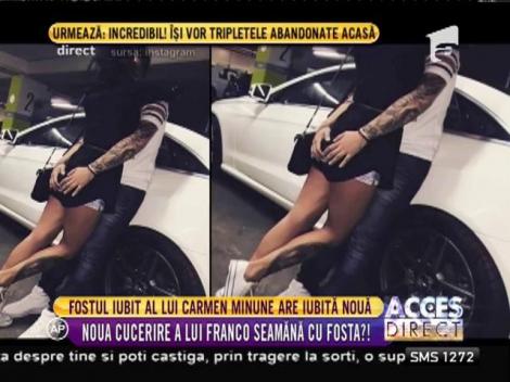 Franco, fostul iubit al lui Carmen Minune, iubește din nou! Cine este bomba sexy care i-a cucerit inima