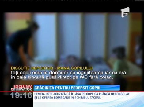 Educatoare de la o grădiniţă din Capitală, acuzată că a maltratat copii