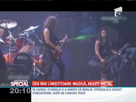 Special! Cea mai liniştitoare muzică din lume este heavy metal!