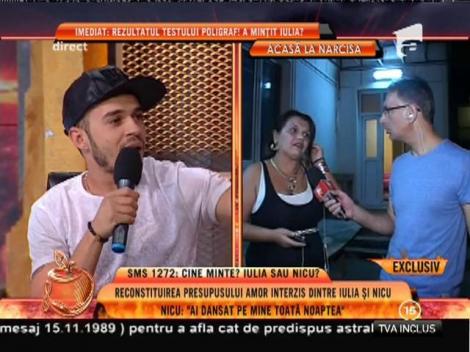 Lili, sora Narcisei, a făcut reconstituirea amorului interzis dintre Iulia şi Nicu!
