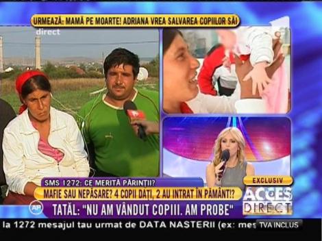 Protecția Socială, despre familia care și-a abandonat tripletele: ”Familia are 10 copii”