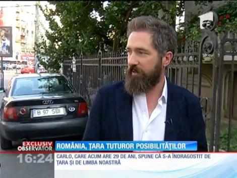 România este ţara tuturor posibilităţilor, susține un italian celebru