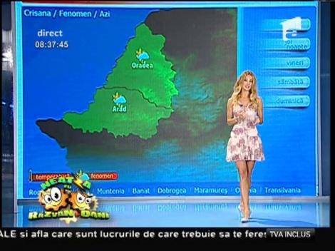 Vremea cu Flavia Mihăşan!