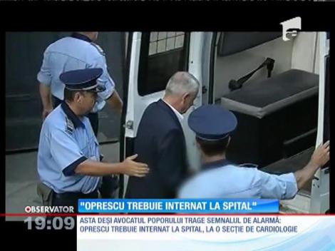 Avocatul Poporului: ”Sorin Oprescu trebuie internat în spital”