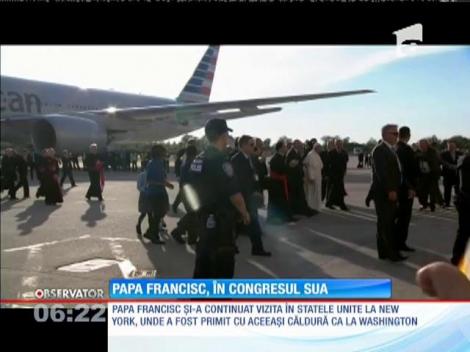 Papa Francisc, discurs istoric în Congresul Statelor Unite