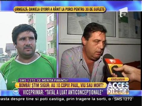 Viceprimarul din localității Jiana: ”Tatăl a luat anticoncepționale”