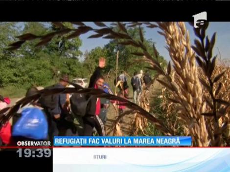 Criza migranţilor face valuri la ţărmul Mării Negre