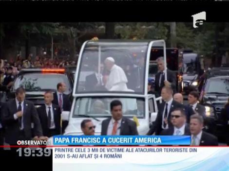 Papa Francisc a oficiat o slujbă pentru sufletele celor 3000 de oameni ucişi în atentatele din 2001
