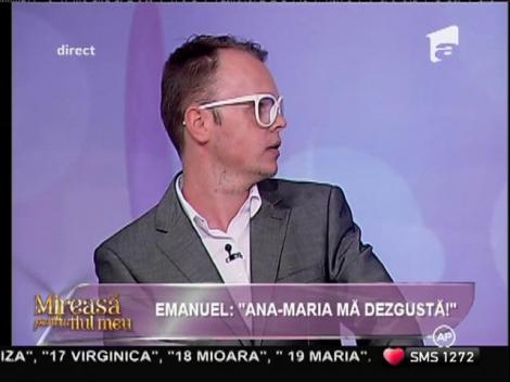 Emanuel, în fața fetelor în urma declarațiilor sale secrete!