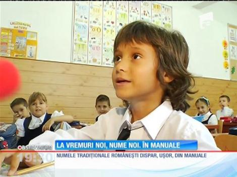 Numele tradiționale românești dispar din manuale