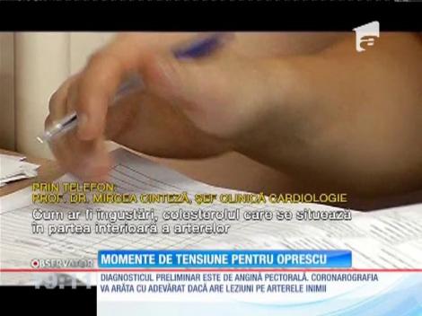 Sorin Oprescu este internat sub paza polițiștilor