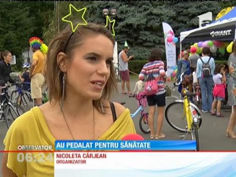 Femeile gravide promovează mersul pe bicicletă