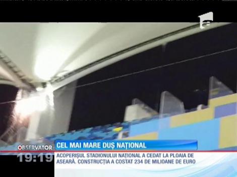 S-au cheltuit 234 de milioane de euro pe un stadion în riști să te plouă