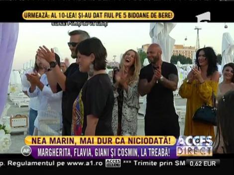 Margherita, Flavia, Giani și Cosmin, puși serios la treabă de Nea Marin!