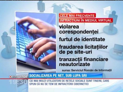 Socializarea pe net, sub lupa SRI