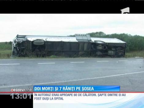 Accident grav pe DN1. 2 oameni au murit și alți 7 au fost răniți