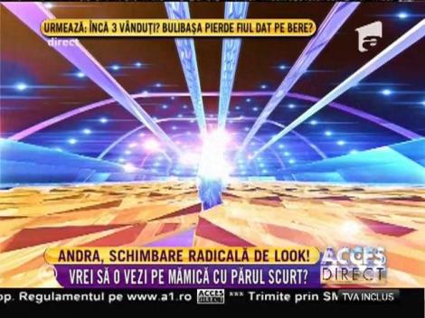 Andra și-a făcut o schimbare de look!
